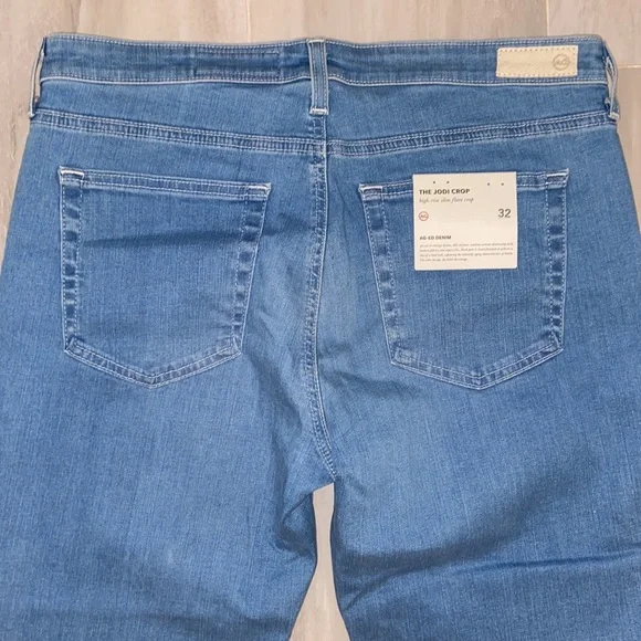 AG Adriano Goldschmied The Jodi High Rise Crop Slim Flare, 32x27, NWT, $245 MSRP - Picture 12 of 12